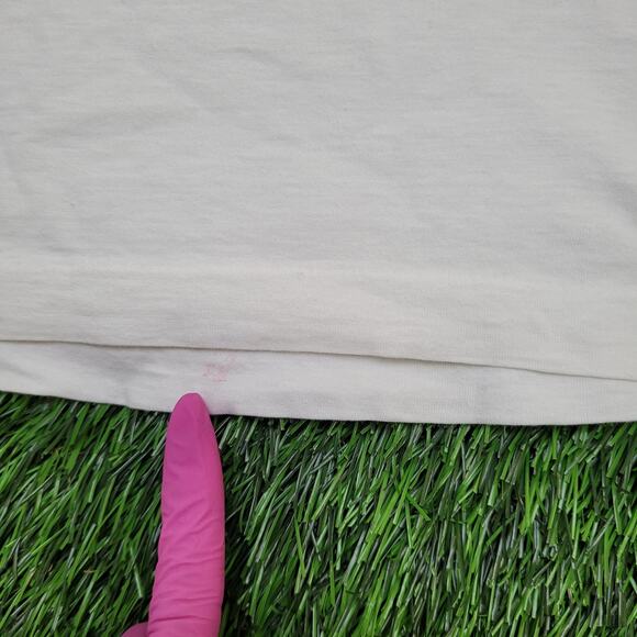 Vintage 90s Fido-Dido No-Problem Shirt Womens XS 17x22 White - Picture 4 of 13